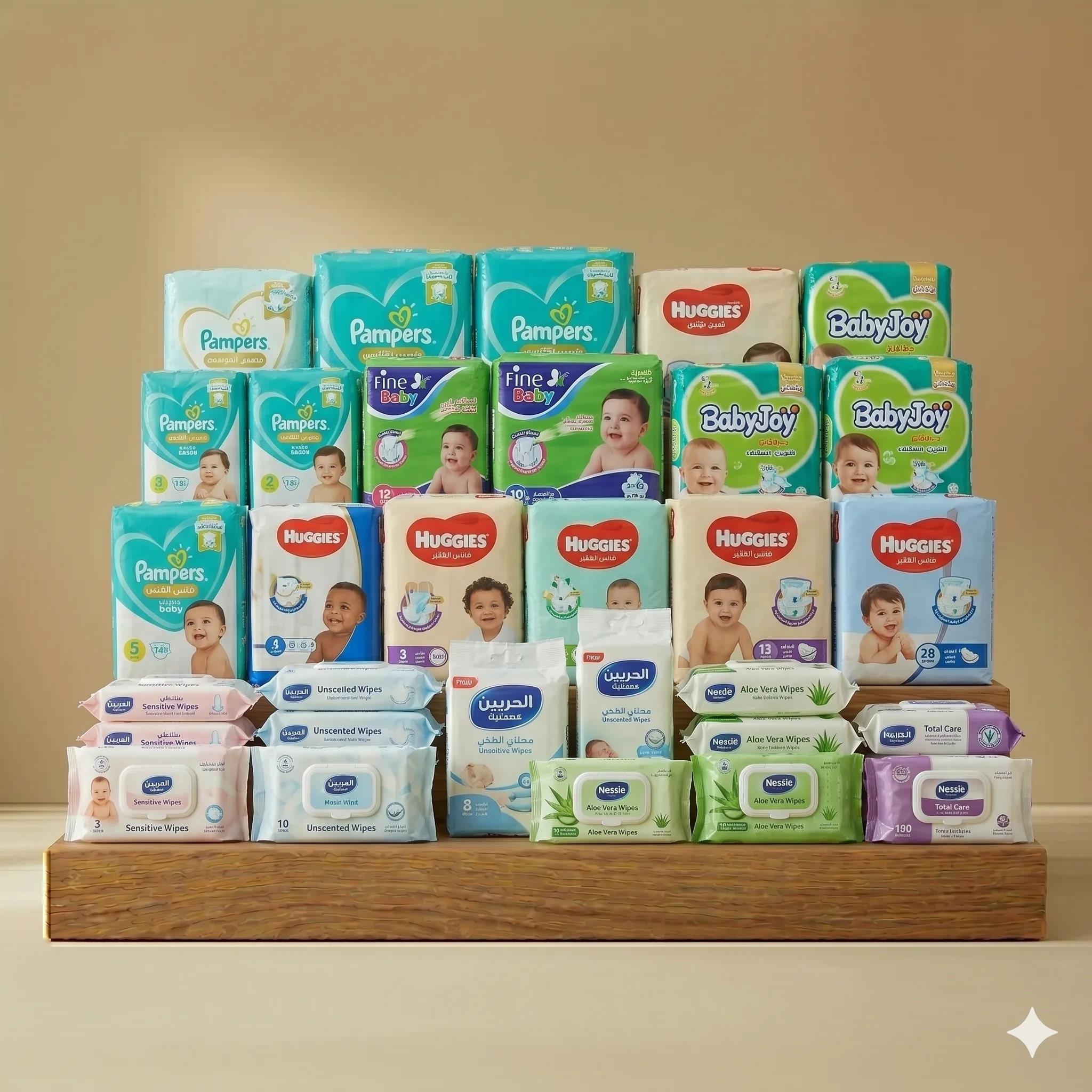 Baby Diapers & Wipes